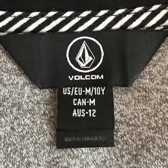 Boys Y10 Wowzer Volcom black polo shirt - Picture 3 of 6